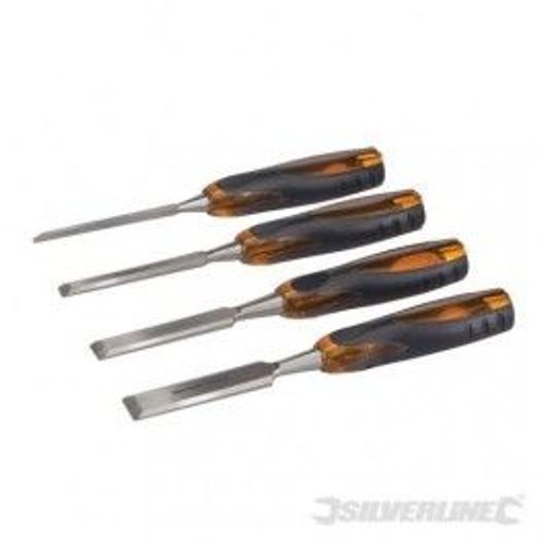 Jeu de 4 ciseaux à bois Expert 6,13,19 et 25 mm SILVERLINE 633495