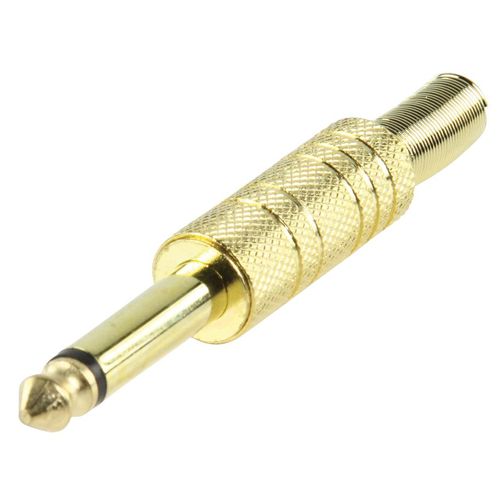 6.35 mm mono jack plug