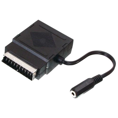 Scart plug - 3.5mm socket