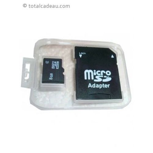 Micro carte SD 8Go avec adaptateur
