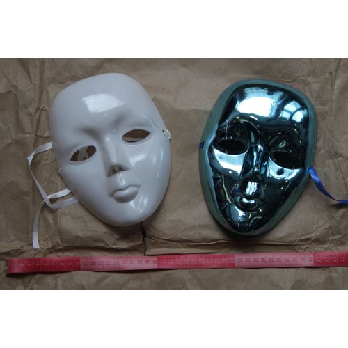 Lot De Masque  2 Pièces Cache Nez Bouche Nez Mask  Carnaval Helloween Halloween Soirée Déguisement Cosplay