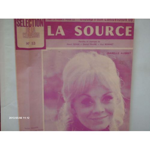 La Source / Isabelle Aubret