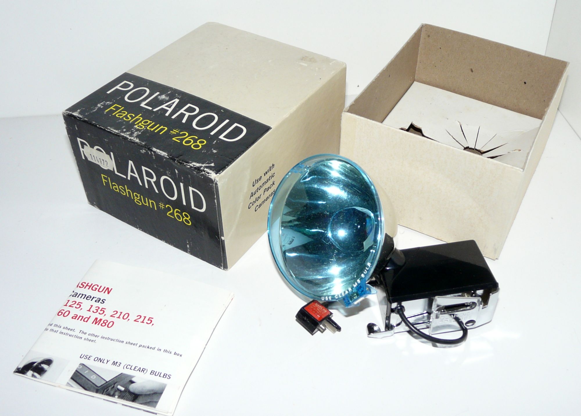polaroid flash model 268