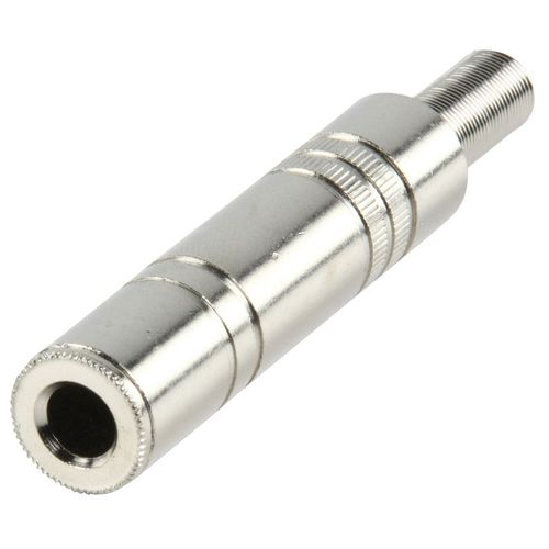6.35 mm metal mono jack line socket