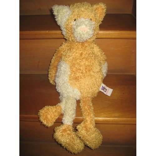 Doudou Peluche Chat Manhattan Toy 50 Cm