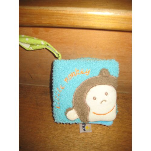 Livre D'éveil Singe Little Monkey Babysun