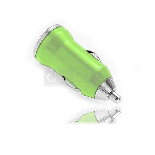 Caseink - Mini Chargeur Voiture / Allume Cigare 1a Usb Vert