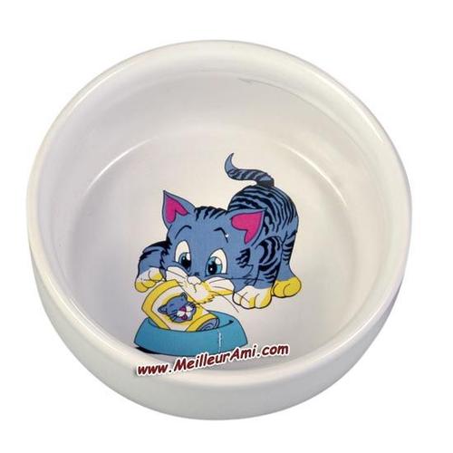 Gamelle Céramique Motif Chaton 300 Ml