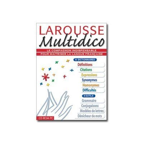 Larousse Multidico - Version Boîte - 1 Utilisateur - Cd - Win - Français)