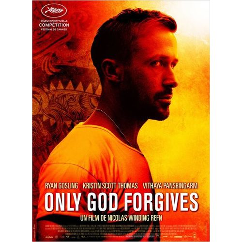 Only God Forgives - Véritable Affiche De Cinéma Pliée - Format 40x60 Cm - De Nicolas Winding Refn Avec Ryan Gosling, Kristin Scott Thomas, Gordon Brown, Vithaya Pansringarm, Tom Burke  - 2013