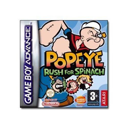 Popeye Rush For Spinach - Ensemble Complet - Game Boy Advance - Allemand