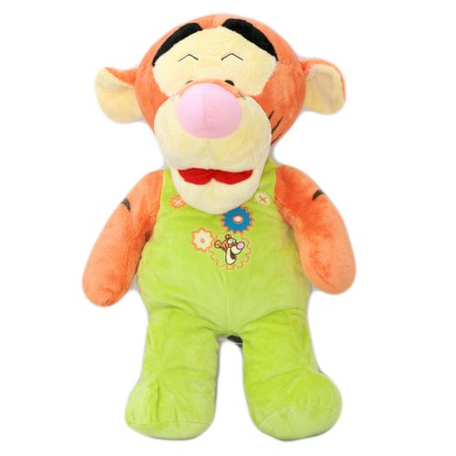 Grande Peluche Doudou Tigrou - Pyjama Vert - 55 Cm - Disney Nicotoy