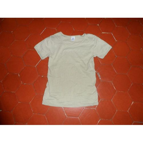 T-Shirt Coton Kaki Petit Bateau