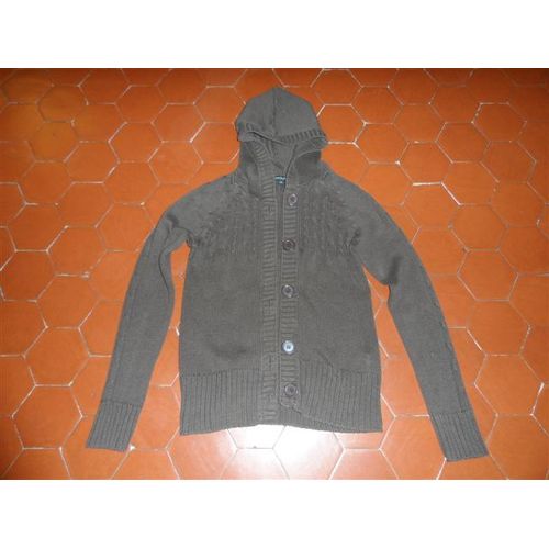 Veste Jersey Marron Rosebud Girl
