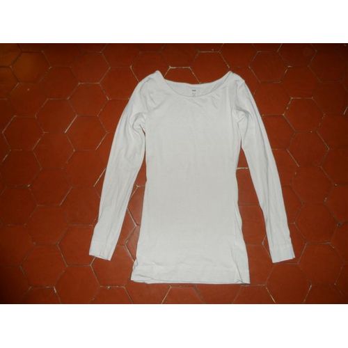 T-Shirt Fines Rayures Rose Et Blanc H&m