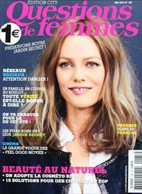 Questions De Femmes N°185 : Vanessa Paradis, Beauté Au Naturel