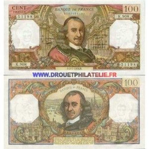 Billet De 100 Francs - Billet De Collection Pk 149