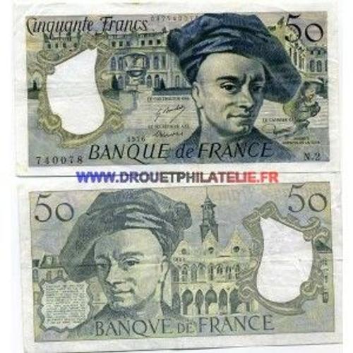 Billet De 50 Francs - Billet France Pk N° 152
