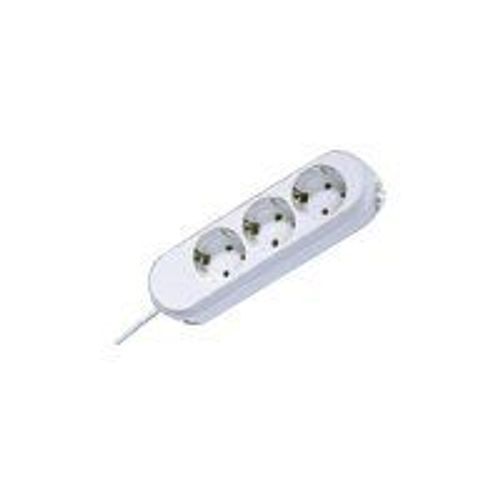 Bachmann SMART - Coupe-circuit - connecteurs de sortie : 3 (CEE 7/17) - 5 m - Allemagne - blanc