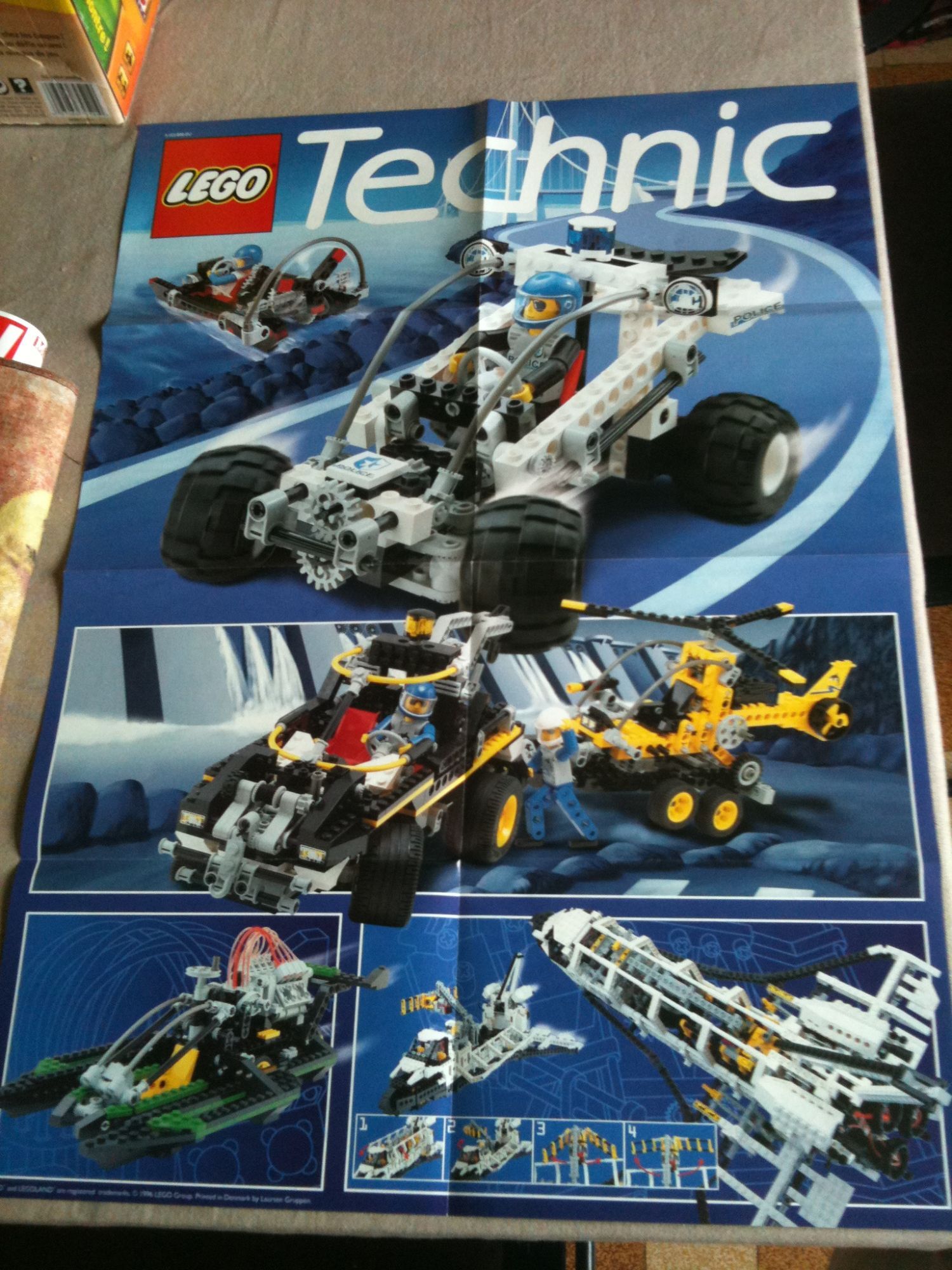 Poster Lego Technic 1996