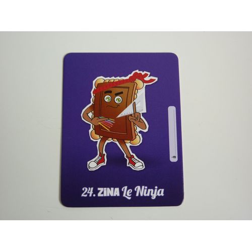 Carte Récré "Lu Petit Écolier" - N°24 Zina Le Ninja