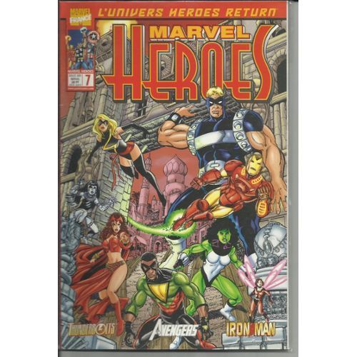 Marvel Heroes N° 7 (1ère Série ) : Thunderbolts + Avengers + Iron Man