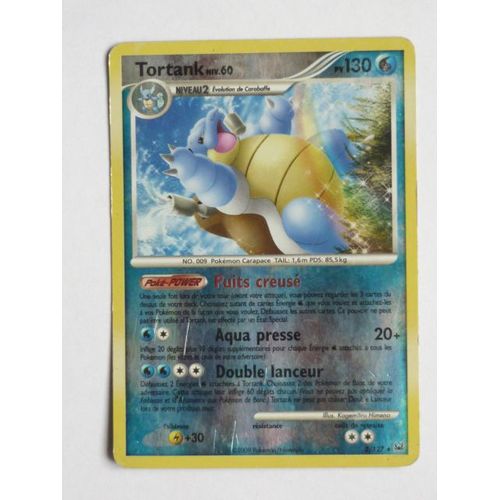 Pokemon - Tortank Niv 60 Pv 130