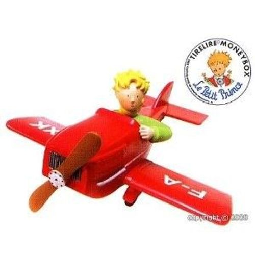 Plastoy - 80028 - Tirelire Petit Prince En Avion