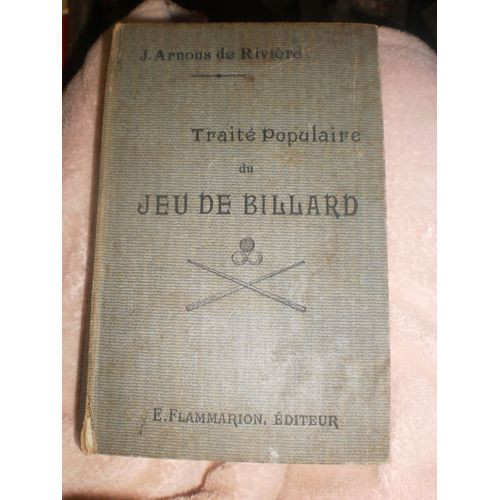 Traite Populaire Du Jeu De Billard
