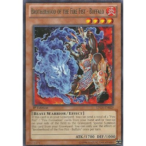 Confrerie Du Poing De Feu Buffle - Ltgy Fr029 - Rare