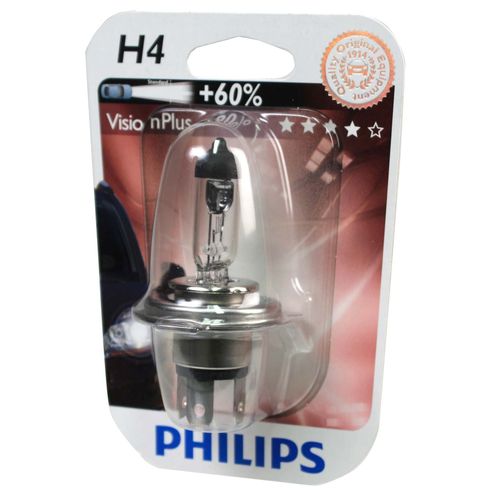 Philips Visionplus 60% 1 H4 12v 60/55w