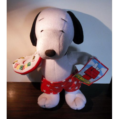 Peluche Snoopy / Bouée Et Slip De Bain