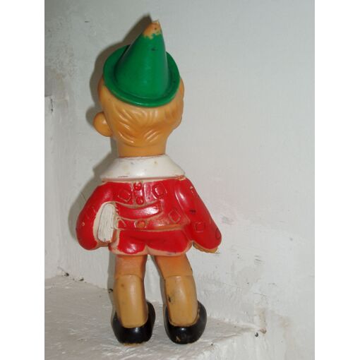 Jouet Vintage Pinocchio Pouet De Rubbertoys - Occasion - Pièce De Collection
