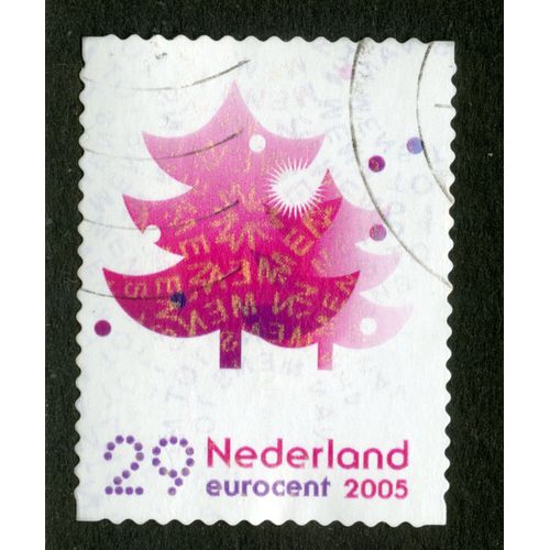 Timbre Oblitéré Nederland, 29 Eurocent, 2005