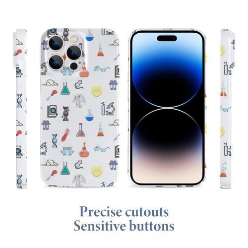 Iphone Samsung Coque Pack De Recherche Et Biologie Compatibilité Pour Étui 18 17 16 15 14 13 12 Plus Pro Max Galaxy S25 S24 S23 S22 Ultra Note 20