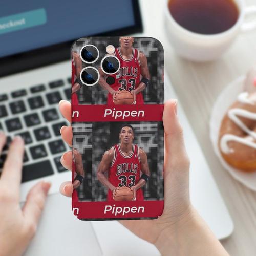 Iphone Samsung Coque Scottie Pippen Compatibilité Pour Étui 18 17 16 15 14 13 12 Plus Pro Max Galaxy S25 S24 S23 S22 Ultra Note 20