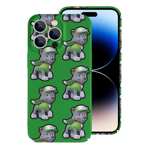 Iphone Samsung Coque Patrouilles Rocky Paw Compatibilité Pour Étui 18 17 16 15 14 13 12 Plus Pro Max Galaxy S25 S24 S23 S22 Ultra Note 20