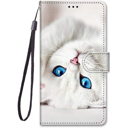 Coque Compatible Avec Samsung Galaxy A5 2017 Antichoc Avec Support Clapet Design Silicone Animal Motif Dr?Le Etui Bumper 360 Kickstand Case Cover Housse Fille Femme Homme Portefeuille - Chat