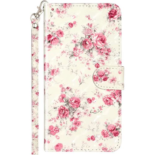 Cuir Coque Pour Samsung Galaxy A5 2017 Antichoc Avec Support Clapet Design Silicone Animal Motif Dr?Le Etui Bumper 360 Kickstand Case Cover Housse Fille Femme Homme Portefeuille - Fleur