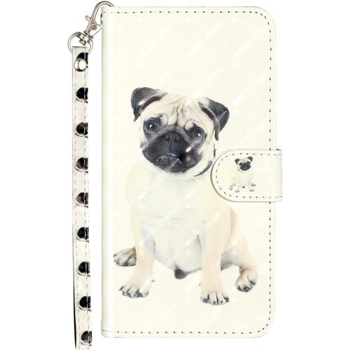 Cuir Coque Pour Samsung Galaxy A5 2017 Antichoc Avec Support Clapet Design Silicone Animal Motif Dr?Le Etui Bumper 360 Kickstand Case Cover Housse Fille Femme Homme Portefeuille - Chien
