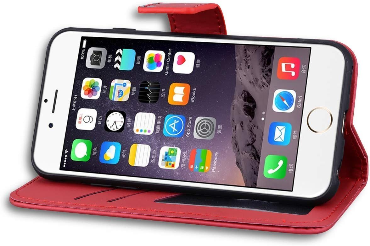 Coque Iphone 6 Plus,Coque Iphone 6s Plus,Housse En Cuir 3d C... - 2