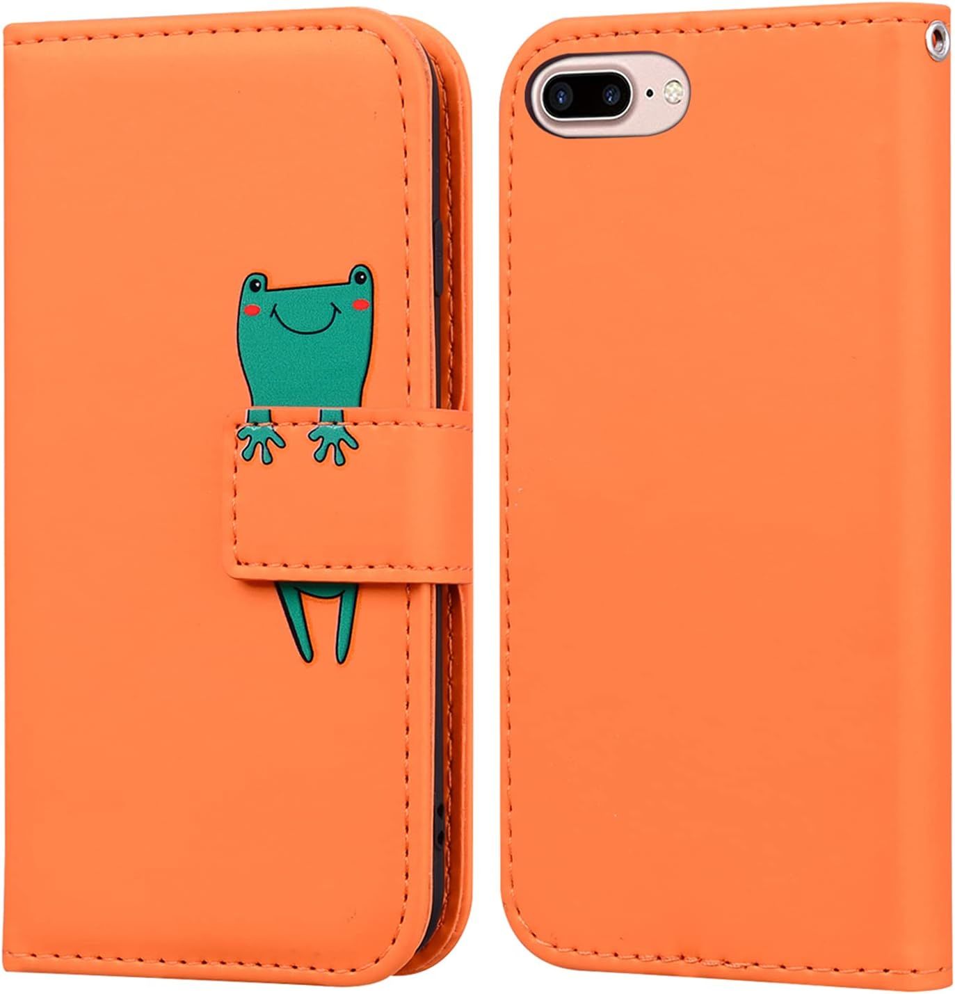 Coque Iphone 7 Plus,Coque Iphone 8 Plus,Housse En Cuir 3d Gr...