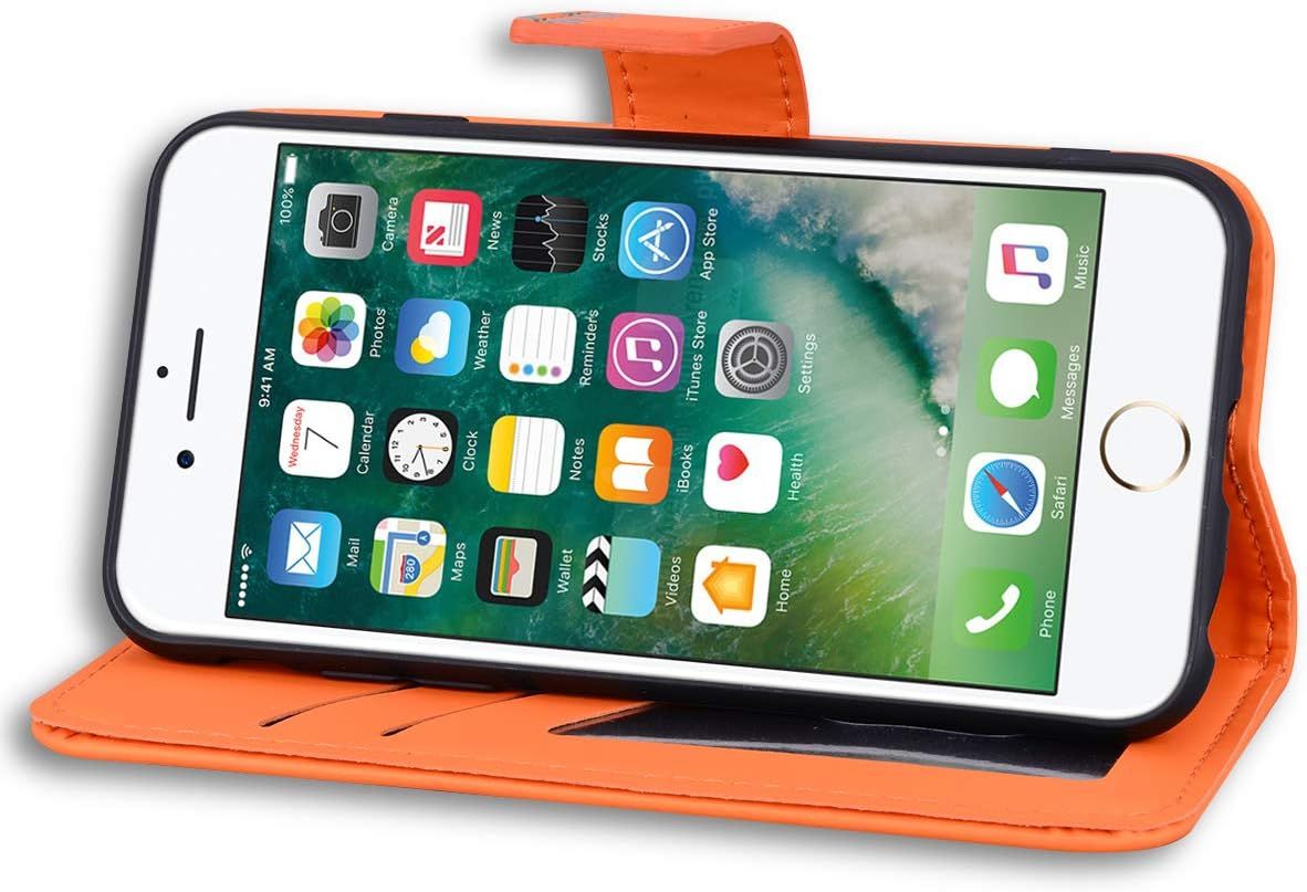 Coque Iphone 7 Plus,Coque Iphone 8 Plus,Housse En Cuir 3d Gr... - 3