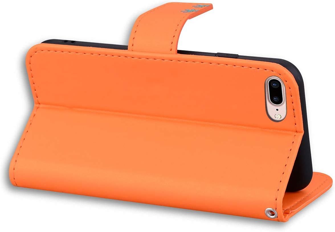 Coque Iphone 7 Plus,Coque Iphone 8 Plus,Housse En Cuir 3d Gr... - 4
