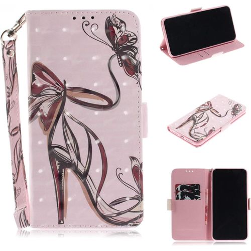 Cuir Coque Pour Samsung Galaxy S9 Antichoc Avec Support Clapet Design Silicone Animal Motif Dr?Le Etui Bumper 360 Kickstand Case Cover Housse Fille Femme Homme Portefeuille - Des Chaussures