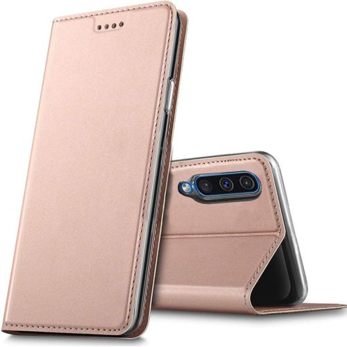 Etui Pour Huawei P Smart Pro, Honor 9x Pro Coque Pochette Portefeuille Pour Housse Huawei P Smart Pro Avec Magnetique Fonction Wallet - Rose