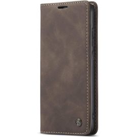 Coque Compatible Avec Xiaomi Redmi Note 8,Coque Rabat Cuir Avec Magnetique,Housse Protection Portefeuille Etui Cartes Stand Fonction (Cafe)