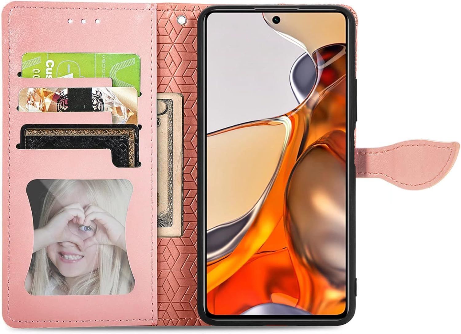 Coque Pour Zte Axon 30s, Housse En Cuir Pu Premium Portefeui... - 6