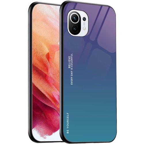 Coque Pour Xiaomi Mi 11 Lite Ne | Mi 11 Lite 5g | Mi 11 Lite, Verre Trempe Arriere + Tpu Antichoc Silicone Protection Pochette -3