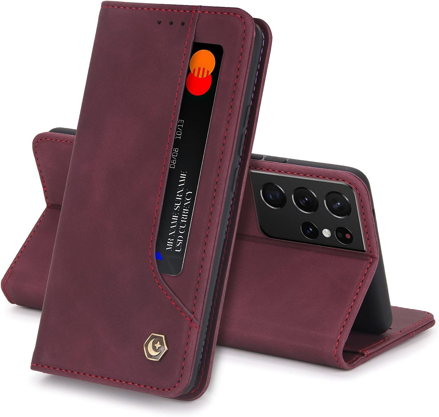 Coque Samsung Galaxy Note20 Ultra Housse Etui Flip Kickstand...
